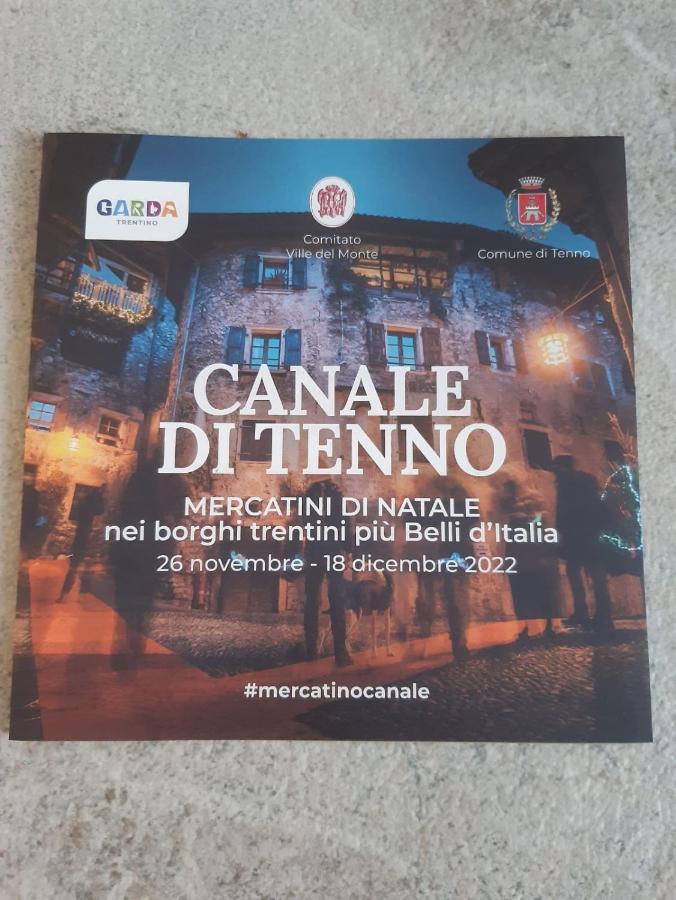 Ca' Berti Appartamento Con Terrazza Ville Del Monte Tenno Kültér fotó